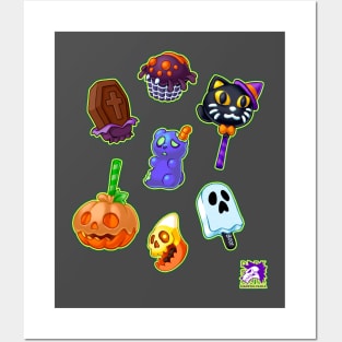 Halloween Candy Posters and Art